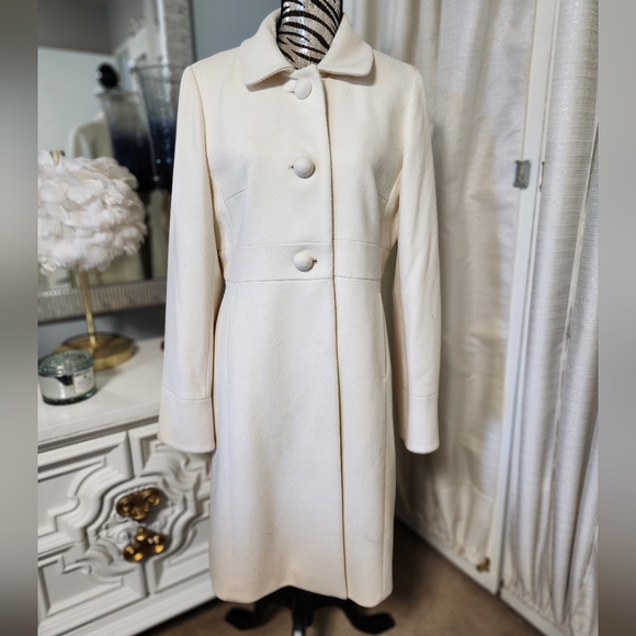 J Crew Classic Lady Day coat (L) - Picture 1 of 13